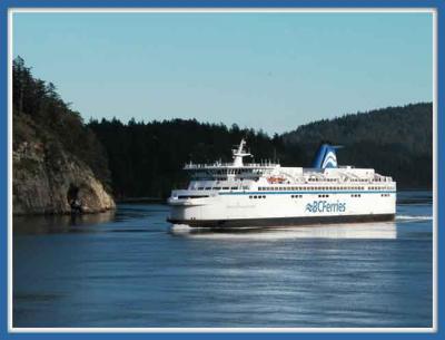 B.C. Ferry in Active Pass.