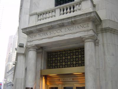 Outside the NYSE.