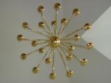 A snails view of the foyer chandelier