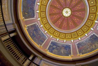 Alabama Capitol Dome Interior 3766