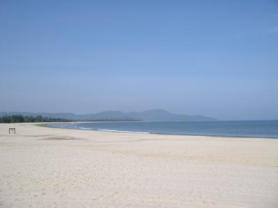 Beach at rasa Ria Resort