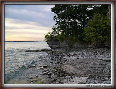 Fox Point, Lake Ontario, Sandbanks