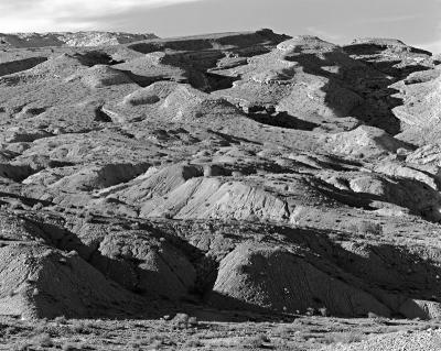 Utah hills and gullys
