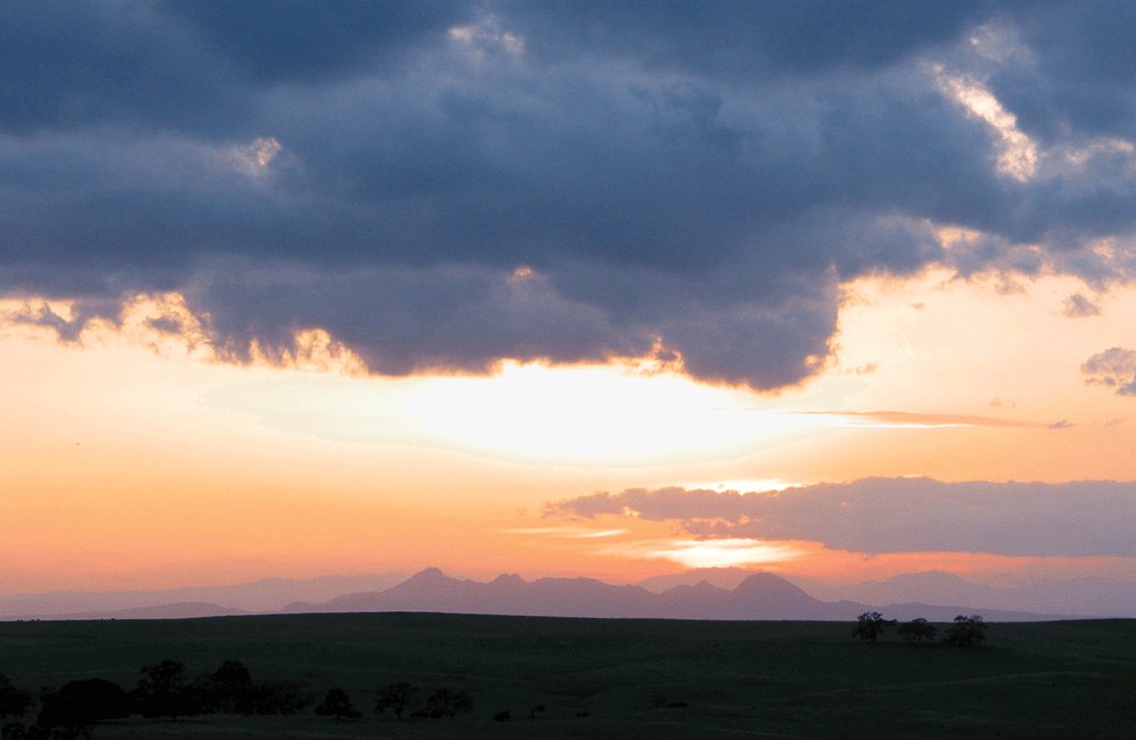 Butte Sunset.