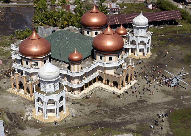 mosque in Meulaboh, Sumatra, Indonesia