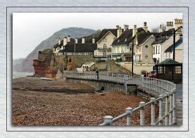Beach front homes, Sidmouth (1718)