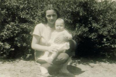 Mom and Gail Circa 1950