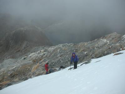 Jackie on the glacier