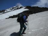 Crossing the snow