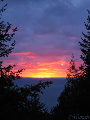 Inky Cloud Sunset (01-06-05)