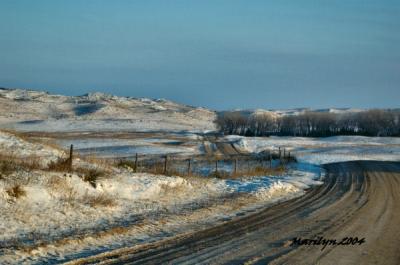 'road to nowhere ... but a pretty view'