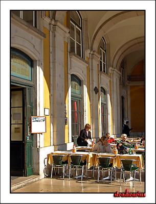 The Typical Martinho da Arcada's Cafe