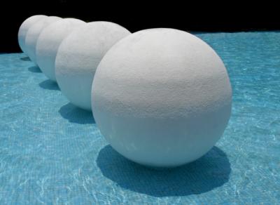 white balls