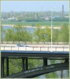 Nijmegen with view on Ooypolder