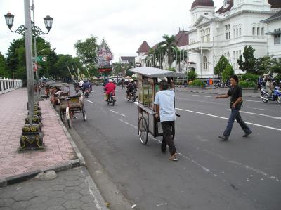 view to the bank of indonesia