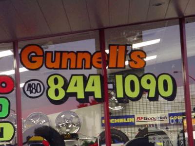 Gunnells Tire & Auto<br> 1950 N Gilbert Road<br> 480-844-1090