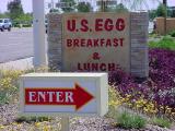 U. S. EGG<br> breakfast & lunch