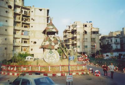 Beirut - Monumento di guerra