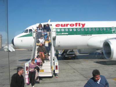 Luxor airport - Airbis 320 - Eurofly charter