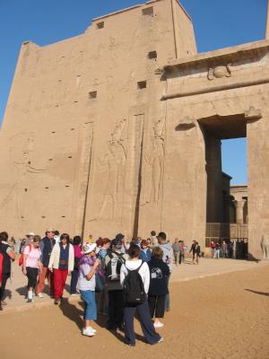 Third day: visit to Edfu temple, east bank
