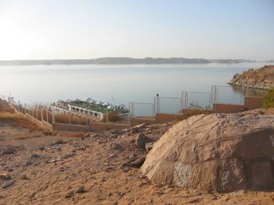 Il lago artificiale Nasser