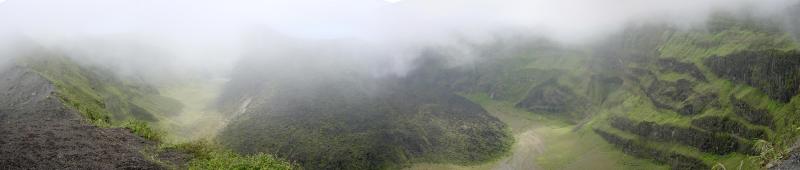 Crater of La Soufriere