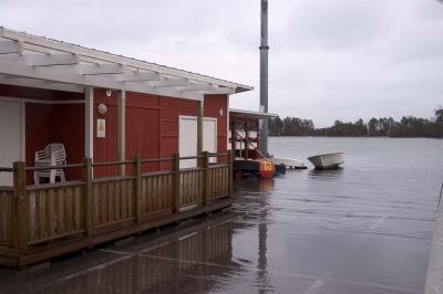 ... and large enough pier for the dinghies