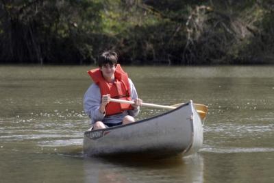 carl canoeing