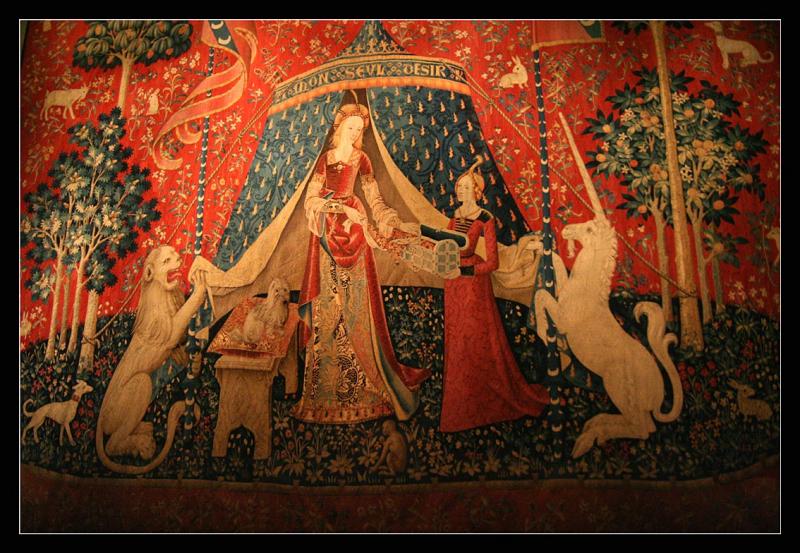 La dame  la Licorne Muse de Cluny