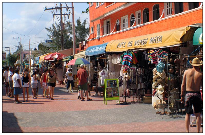 Streets of Playa Del Carmen