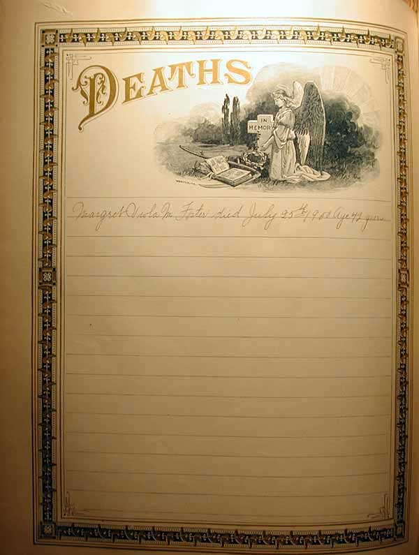 Bible Deaths Page