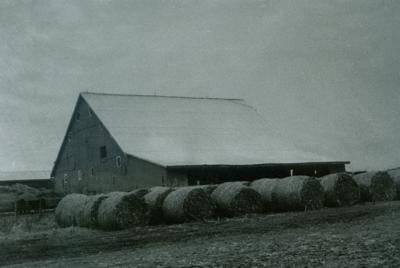 Barn with hay variation