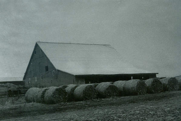 Barn with hay variation