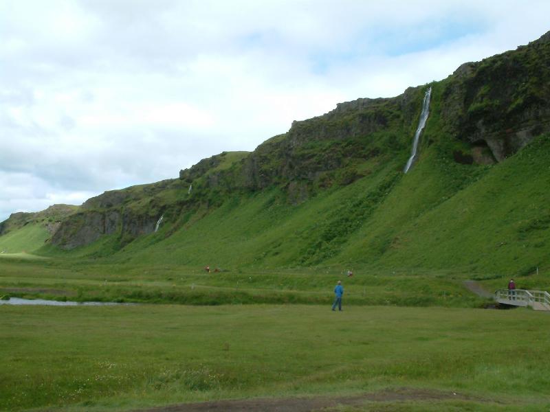 Another waterfall, before reaching Skgafoss