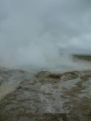 Strokkur erupting