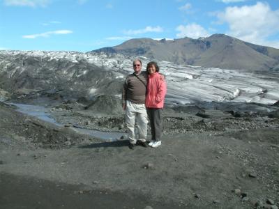 At the edge of Skaftafellsjökull
