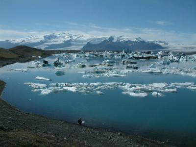 Jökulsárlón, where reportedly part of the next James Bond movie takes place
