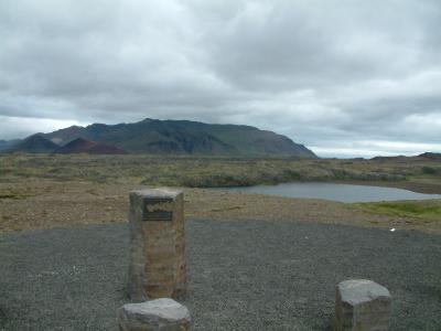 Eldborg volcanic crater on Snæfellsnes peninsula