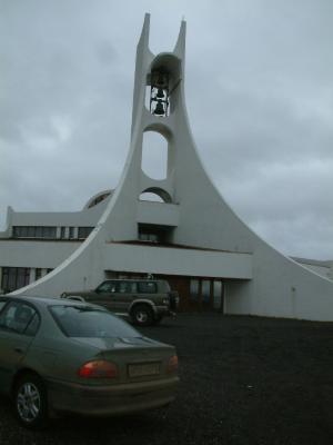Lutheran church at Stykkishólmur