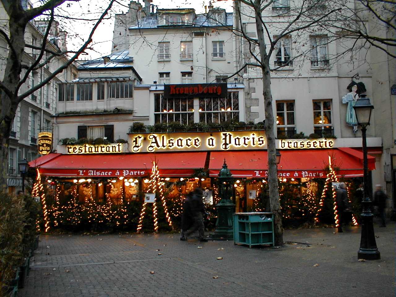 Paris brasserie