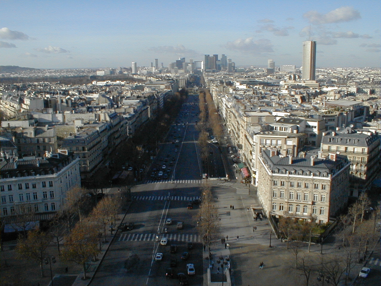 Paris skyline