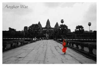 Monk at Angkor