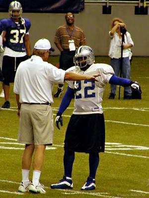Cowboys Training Camp 2002 - Discuss The Plays