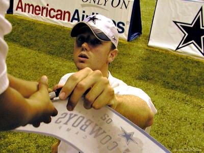 Cowboys Training Camp 2002 - The Autographs