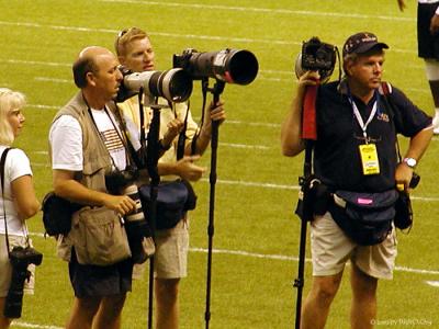Cowboys Training Camp 2002 - The Photograpers