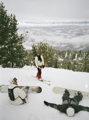 above the clouds at Heavenly
