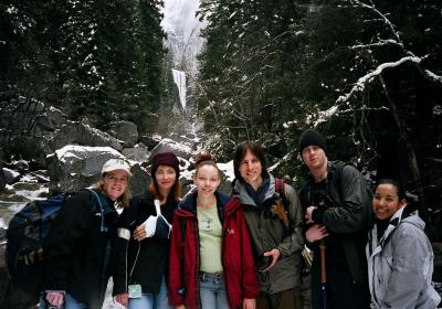 waterfall Yosemite