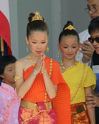 Asia Fest cute little girls