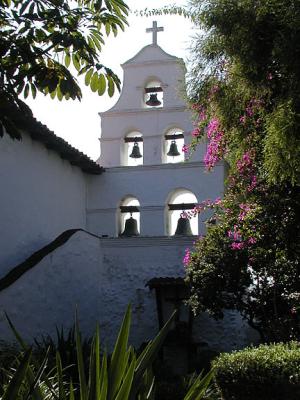 View of Bell Tower from Garden