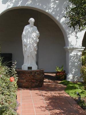 Statue in Garden 1